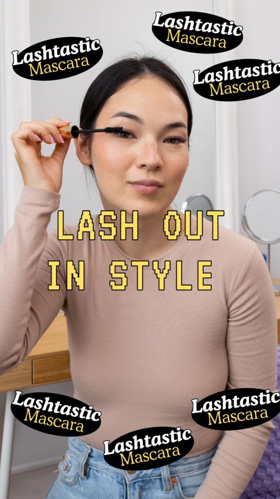 apply mascara to apply makeup step by step
