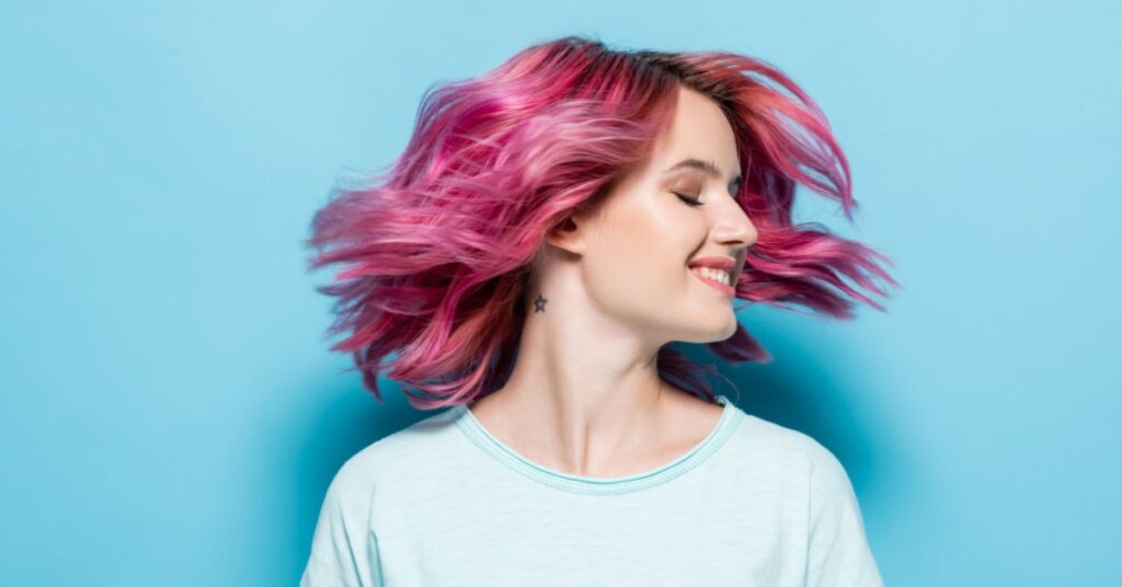 use color treated shampoo to take care of dyed hair