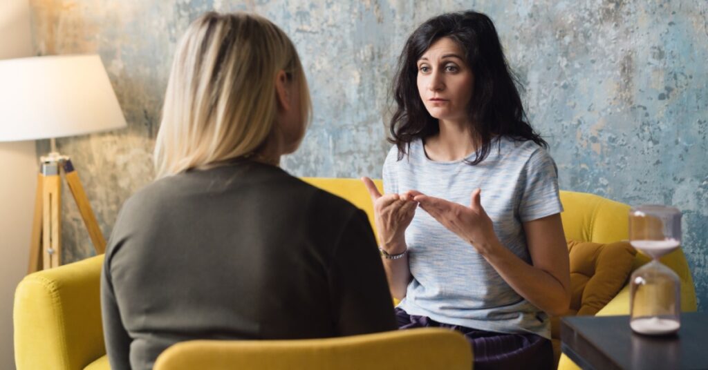 listen to them to have hard conversations